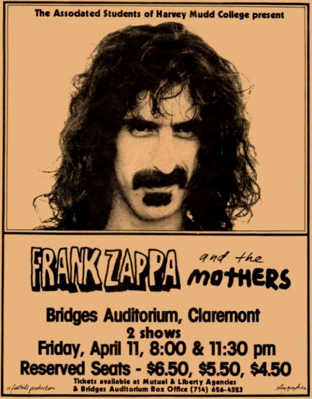 11/04/1975Bridges Auditorium @ Pomona College, Claremont, CA